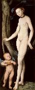 Venus and Cupid Carrying a Honeycomb Lucas Cranach